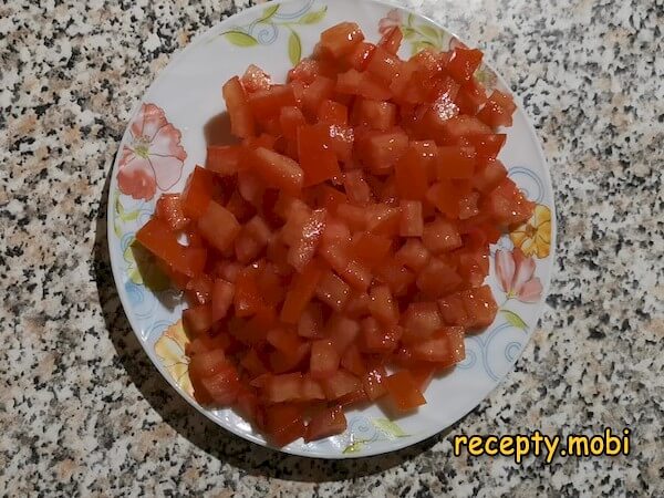 chopped tomato - photo step 5