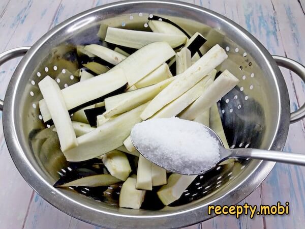 приготовление хе из баклажанов по-корейски - фото шаг 4