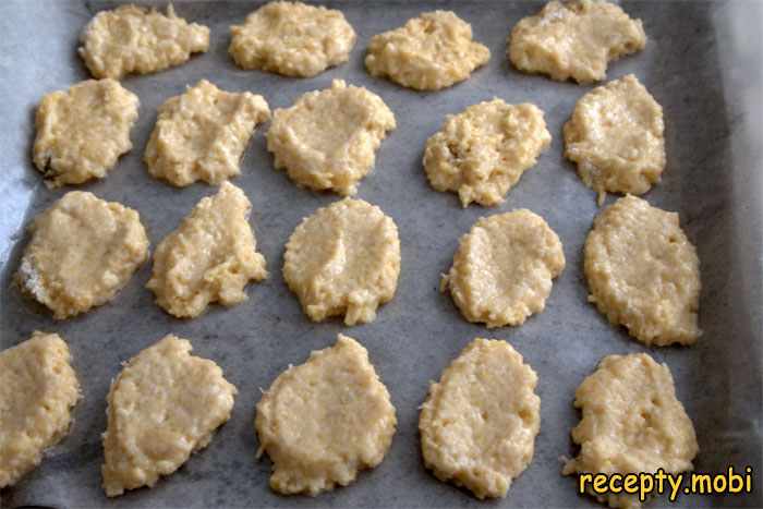 Making chickpea cookies