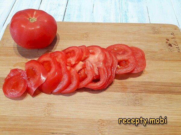 нарезанный помидор - фото шаг 12