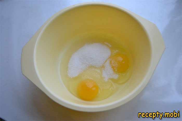 eggs with sugar