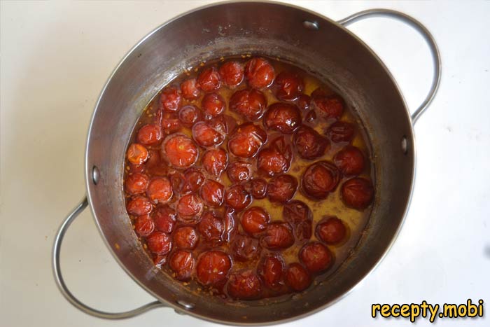 приготовление варенья из помидоров черри