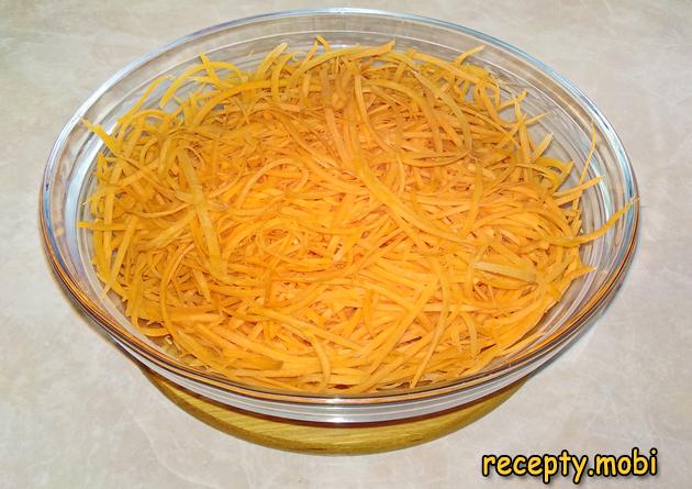 chopped carrots - photo step 2