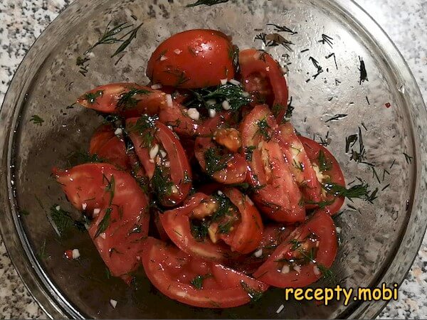 Korean-style tomatoes