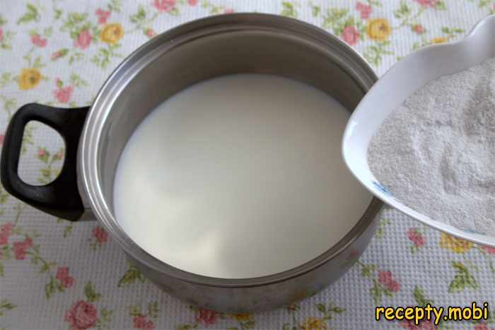 Рисовый молочный кисель - рецепт и приготовление с фото