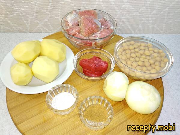 ингредиенты для приготовления Бозбаша - фото шаг 1