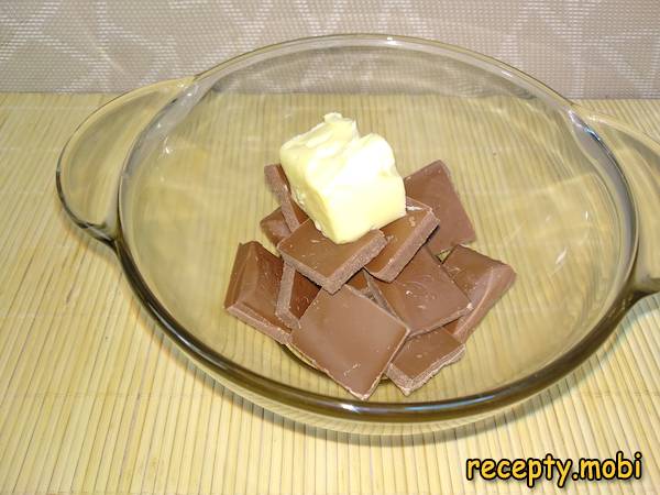 milk chocolate with butter - photo step 28