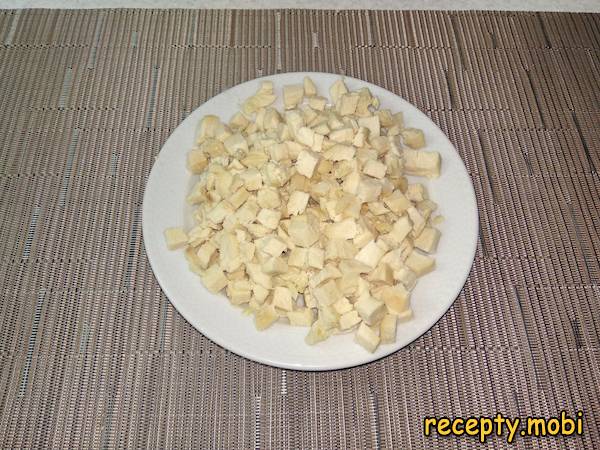 diced chicken fillet - photo step 3