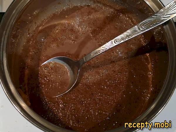 making chocolate icing - photo step 18