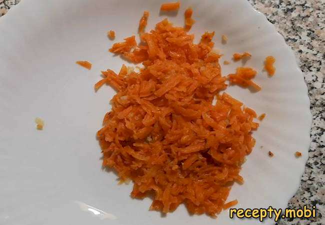 тертая отварная морковь - фото шаг 9
