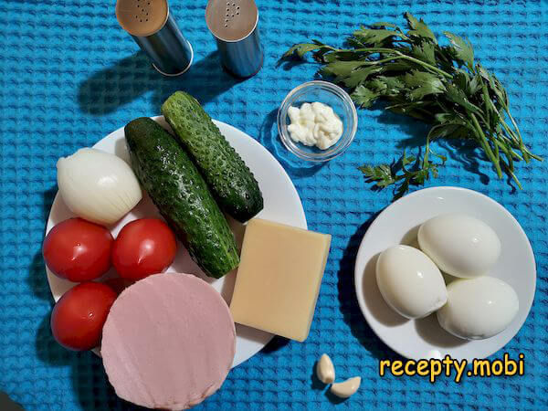 ингредиенты для салата бахор - фото шаг 1