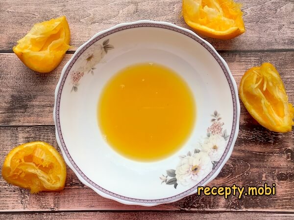 апельсиновый сок - фото шаг 3
