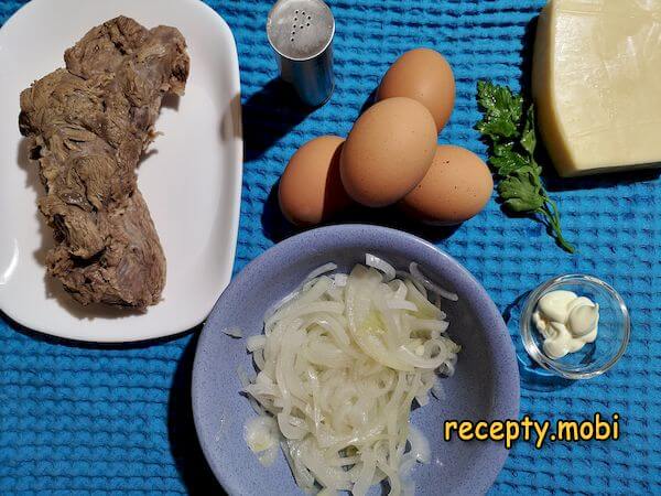 ингредиенты для салата мужские грезы - фото шаг 1