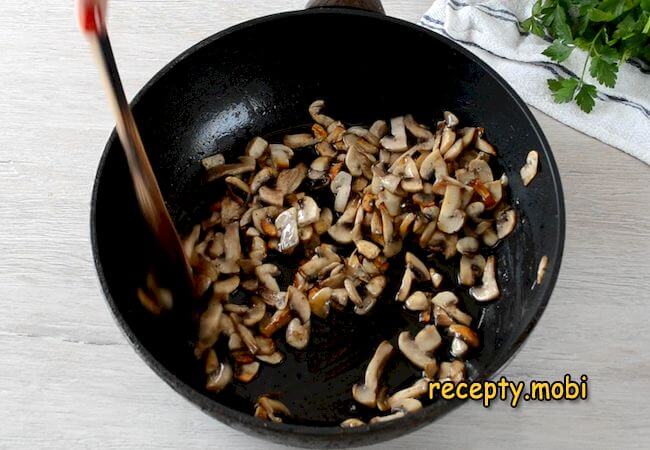 Fried champignons - photo step 5