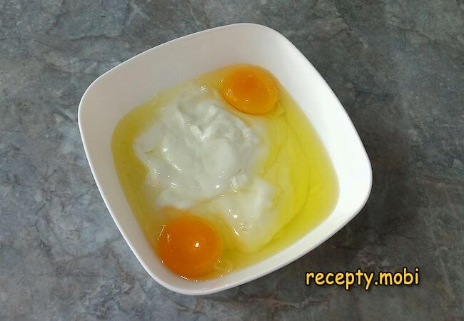 sour cream and eggs - photo step 5