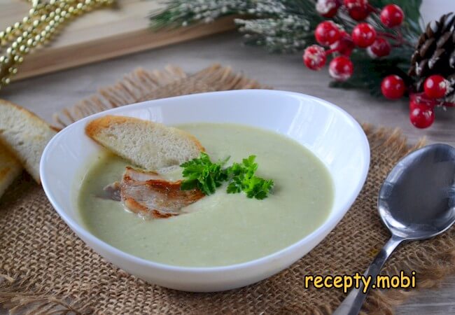 приготовление крем-супа из брокколи со сливками - фото шаг 10