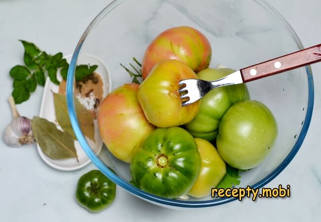 зеленые помидоры - фото шаг 5