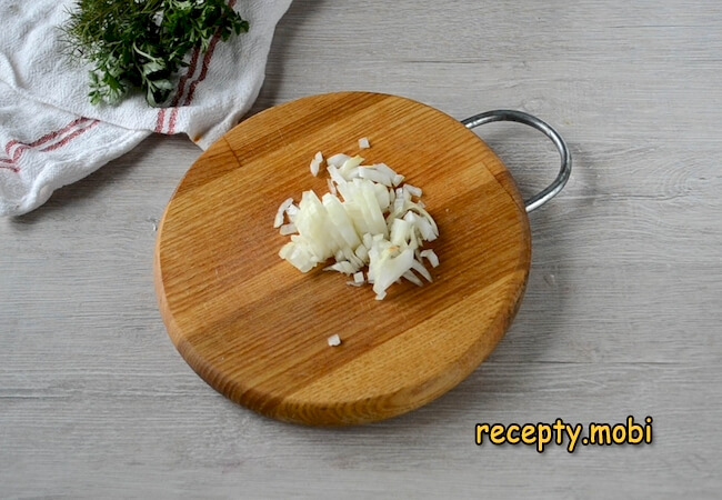 diced onion - photo step 8