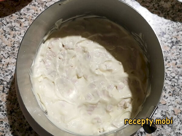 cooking chicken ryaba salad with mushrooms - photo step 10