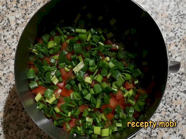 cooking salad minutka with smoked breast - photo step 10