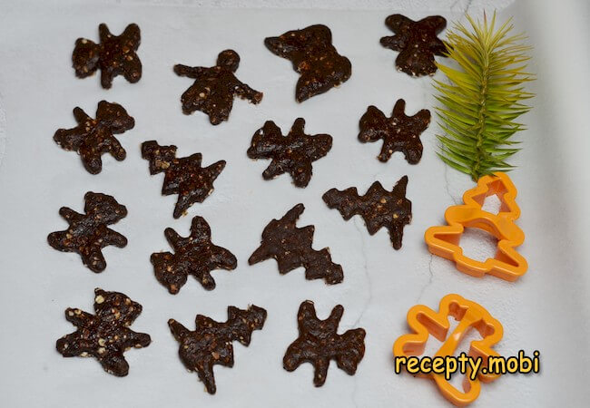 making chocolate shortbread cookies - photo step 13