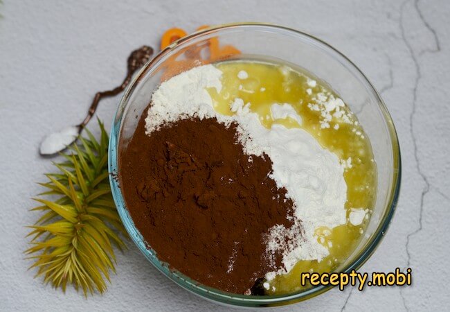 making chocolate cookie dough - photo step 8