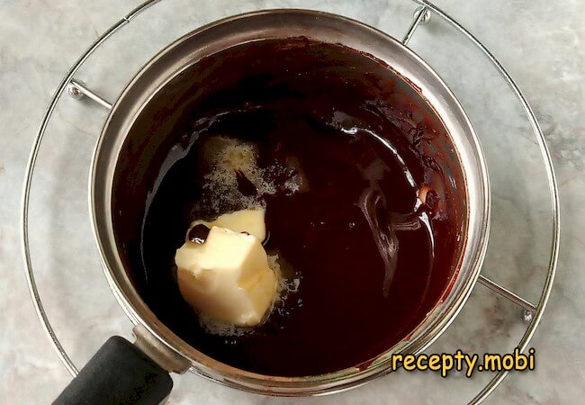 приготовление шоколадной глазури - фото шаг 7