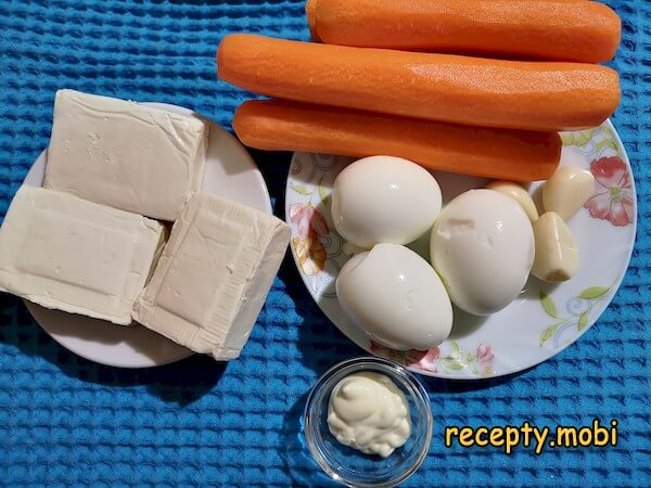 ингредиенты для приготовления закуски мандаринки - фото шаг 1