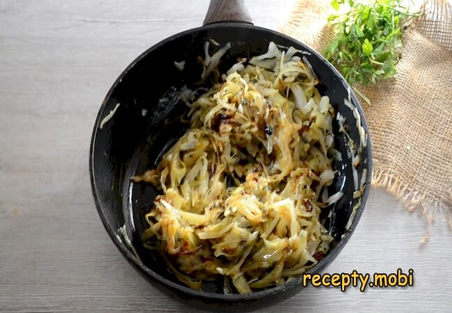 cabbage filling - photo step 6