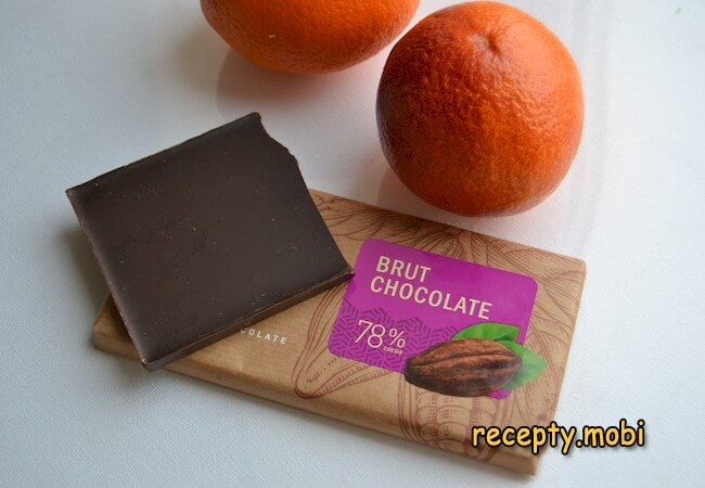 ингредиенты необходимые для приготовления апельсиново-шоколадного пирога - фото шаг 2