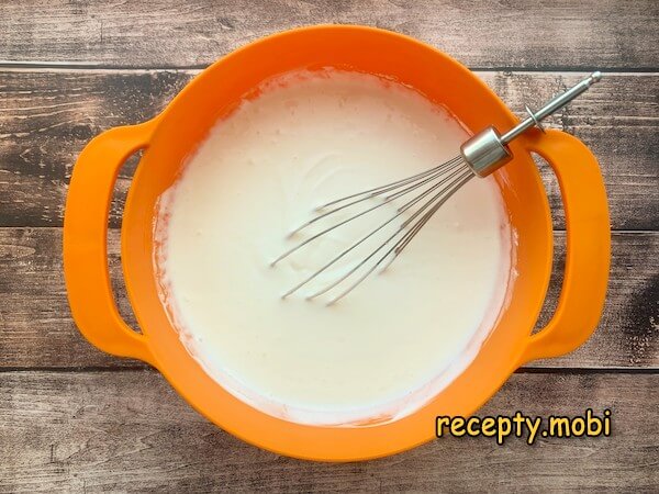 cooking bird cherry cake with sour cream - photo step 6