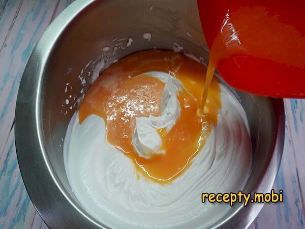 приготовление мандаринового мороженого - фото шаг 9
