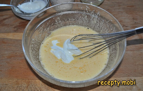 cooking pumpkin cake with walnuts - photo step 3