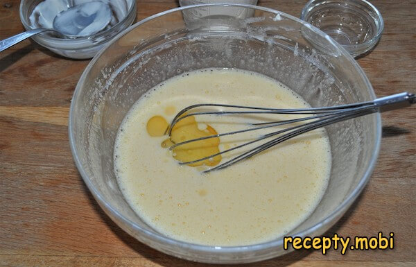 приготовление тыквенного кекса с грецким орехом - фото шаг 4
