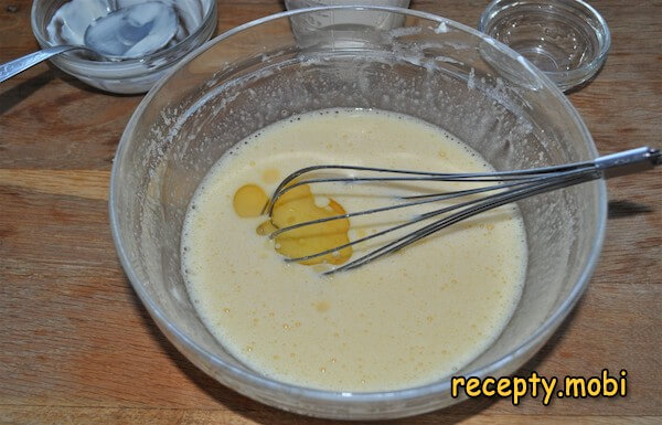 cooking pumpkin cake with walnuts - photo step 4