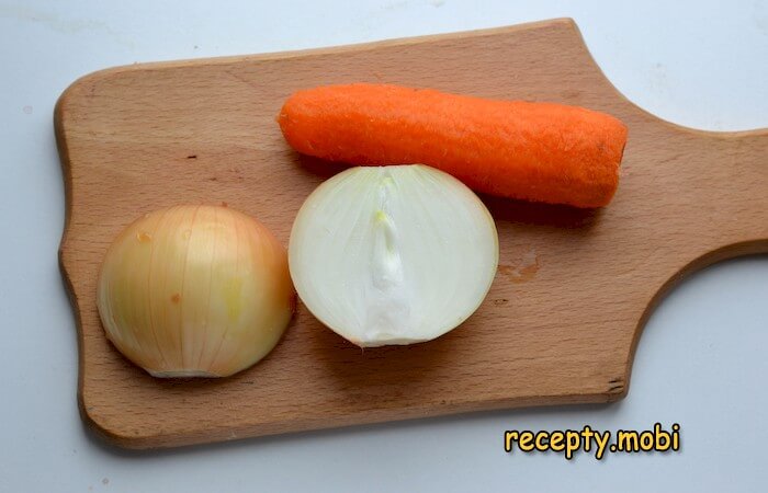 лук и морковь - фото шаг 4