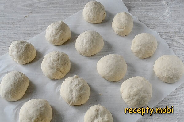 dough for making pampushki - photo step 5
