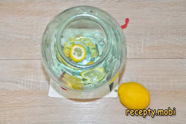 березовый сок с лимоном приготовление - фото шаг 4