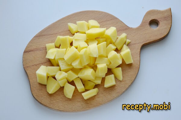 нарезанный картофель - фото шаг 7