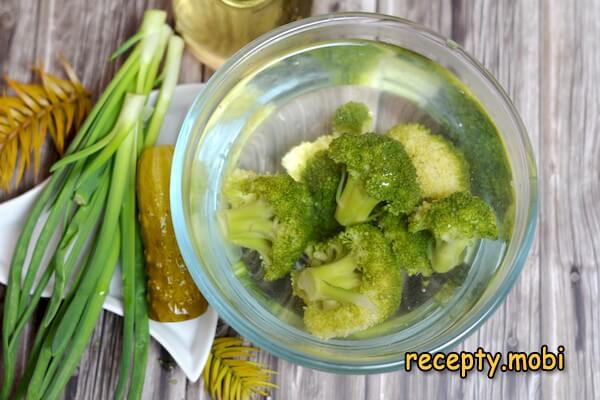 boiled broccoli in water - photo step 5