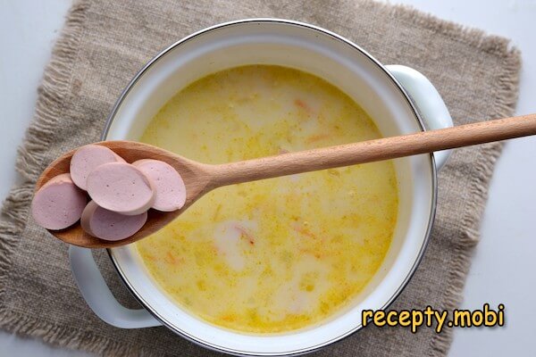 приготовление сырного супа - фото шаг 10
