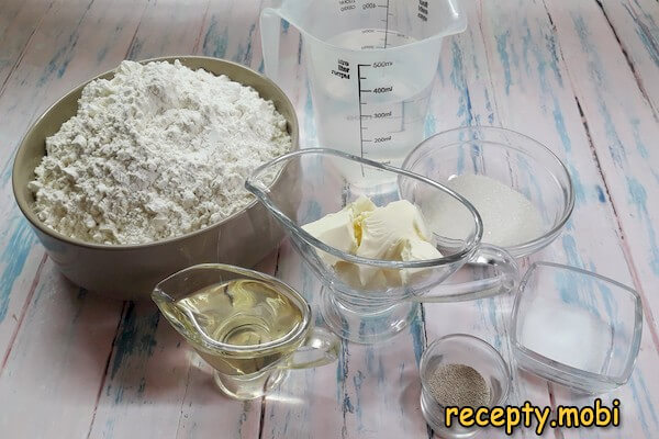 ingredients for making bagels
