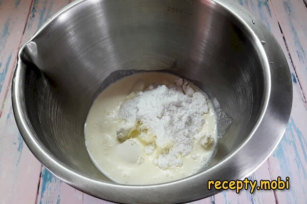 приготовление крем чиза - фото шаг 15