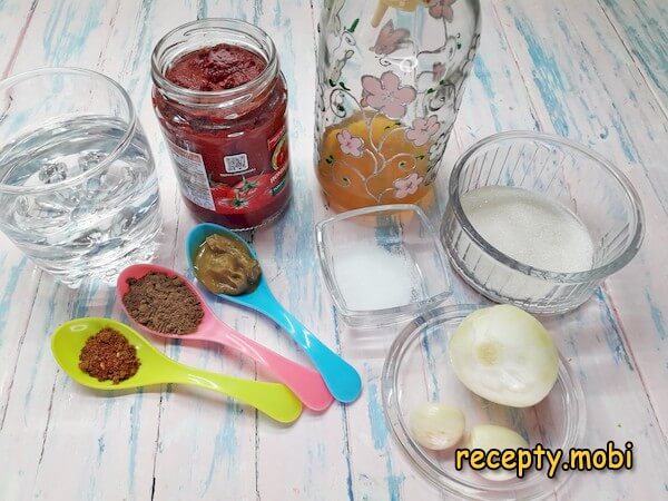 ингредиенты для приготовления томатной пасты в домашних условиях - фото шаг 1