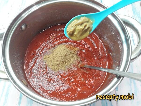приготовление кетчупа из томатной пасты в домашних условиях - фото шаг 4