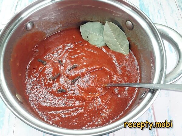 приготовление кетчупа из томатной пасты в домашних условиях - фото шаг 7
