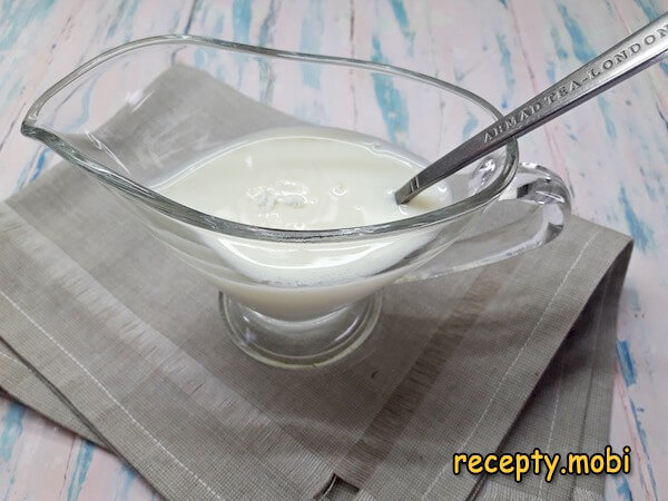 молоко с крахмалом - фото шаг 7
