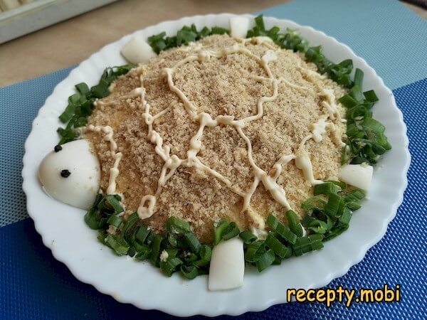 Salad «Turtle» with chicken