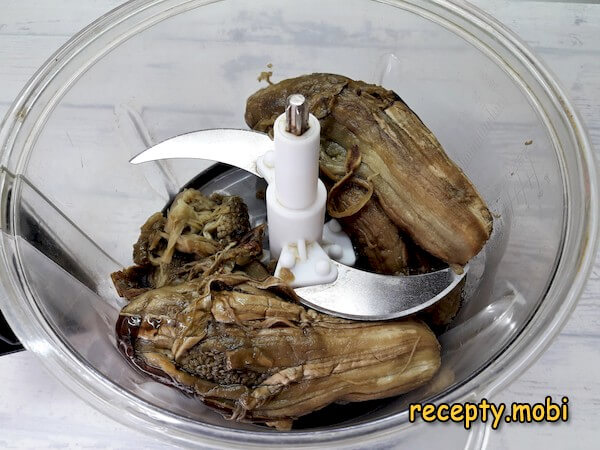 приготовление бабагануша из баклажанов - фото шаг 10