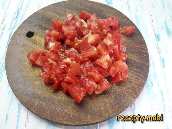 нарезанные помидоры - фото шаг 10
